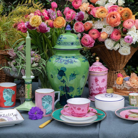 Oriente Italiano Iris Tea Sauser by Ginori 1735