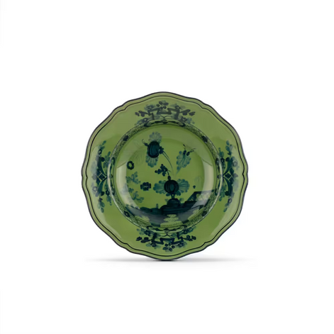 Oriente Italiano Malachite Soup Plate by Ginori 1735
