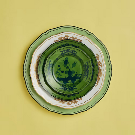 Oriente Italiano Flat Dinner Plate by Ginori 1735