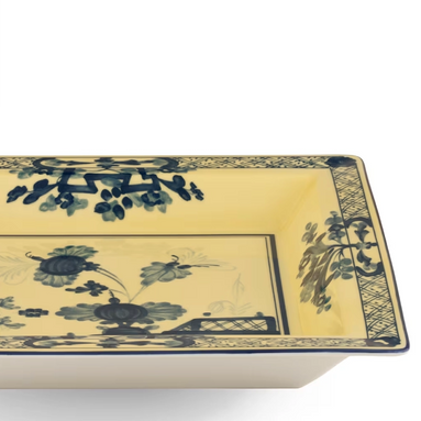 Oriente Italiano Citrino Large Square Change Tray by Ginori 1735