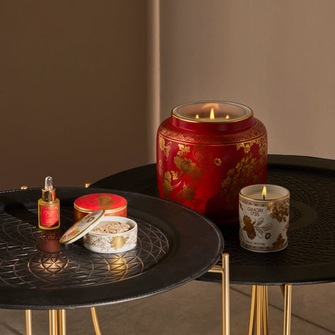 Oriente Italiano Gold Scented Candle – Vicolo Dell’Oro Fragrance by Ginori 1735