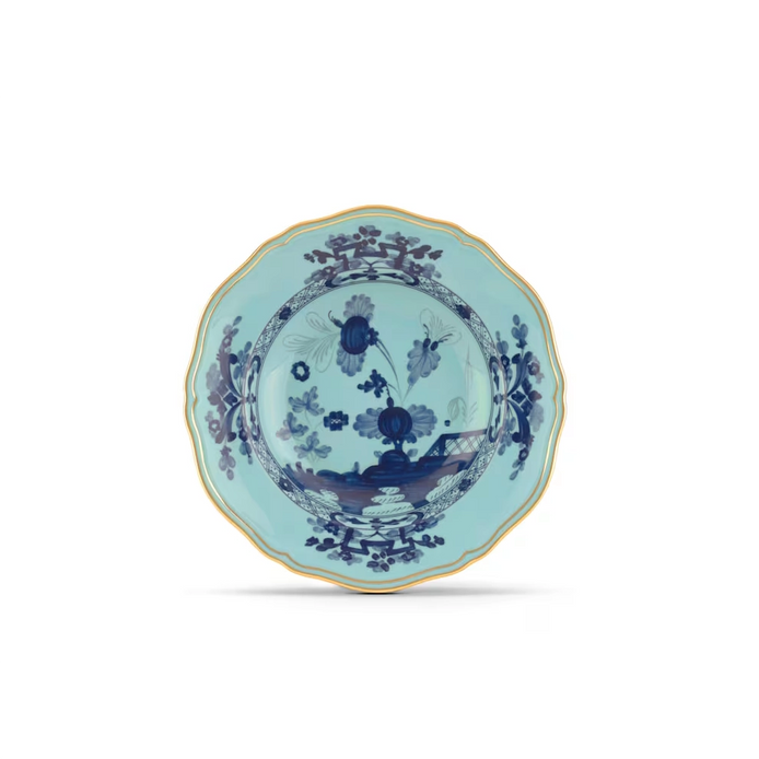 Oriente Italiano Iris Soup Plate by Ginori 1735