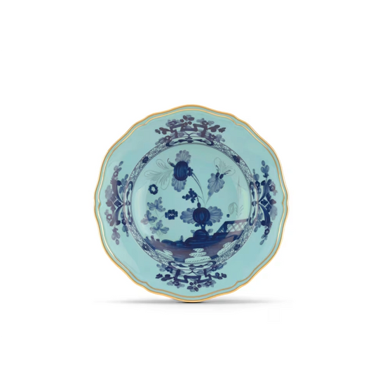 Oriente Italiano Iris Soup Plate by Ginori 1735