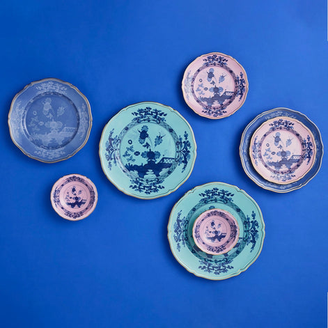 Oriente Italiano Iris Charger Plate by Ginori 1735