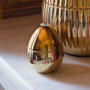 Golden egg scented candle