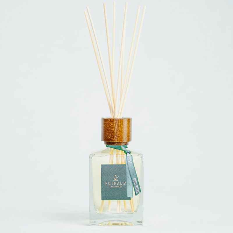OUD ROSE Reed Diffuser by Euthalia