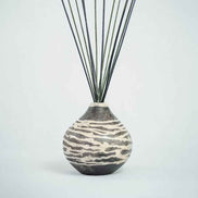 LONDON Raku Vase + Reed Diffuser Refill by Euthalia