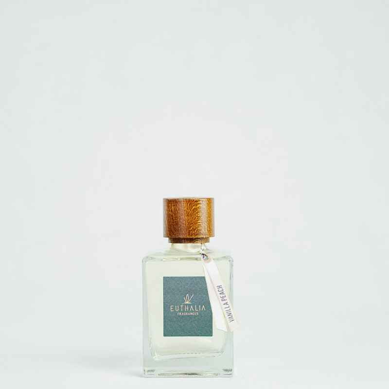 VANILLA PEACH Reed Diffuser by Euthalia