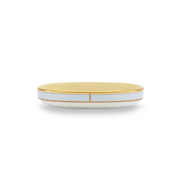 DIVA Celeste Pickle Dish by Ginori 1735