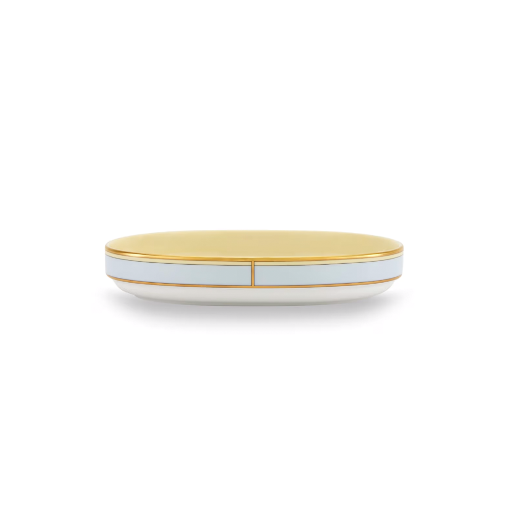 DIVA Celeste Pickle Dish by Ginori 1735