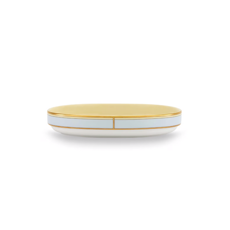 DIVA Celeste Pickle Dish by Ginori 1735