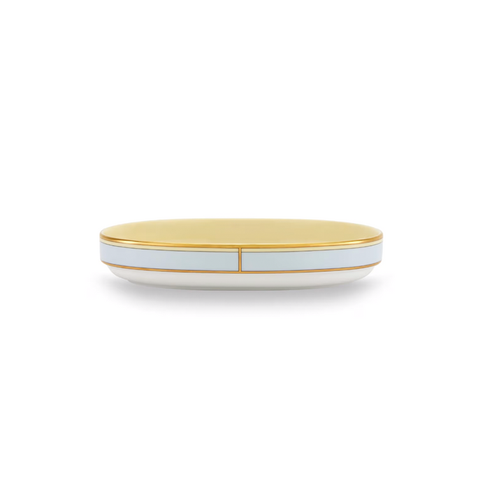 DIVA Celeste Pickle Dish by Ginori 1735