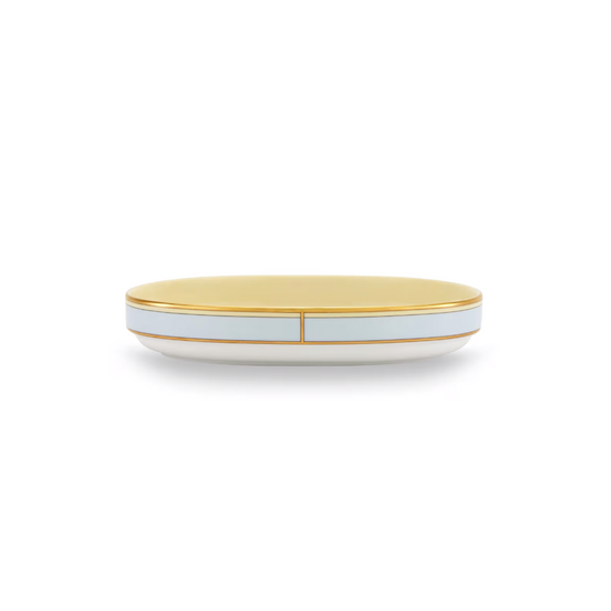 DIVA Celeste Pickle Dish by Ginori 1735