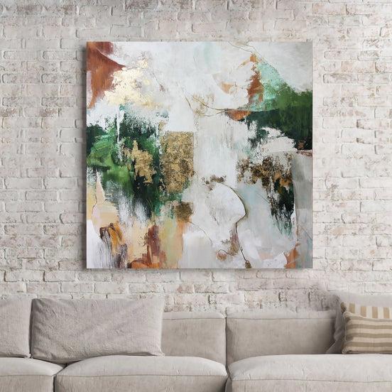 Painting "Green Sobriety 4"