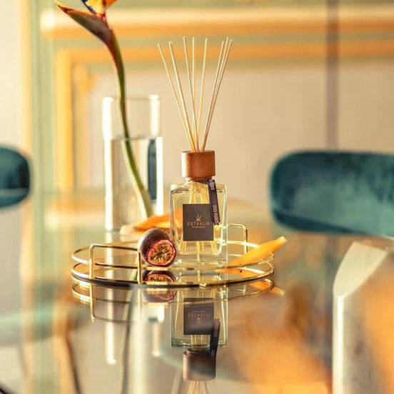 Reed diffuser 'Oud Rubis' by Euthalia Fragrances at Archideco Interior Gallery