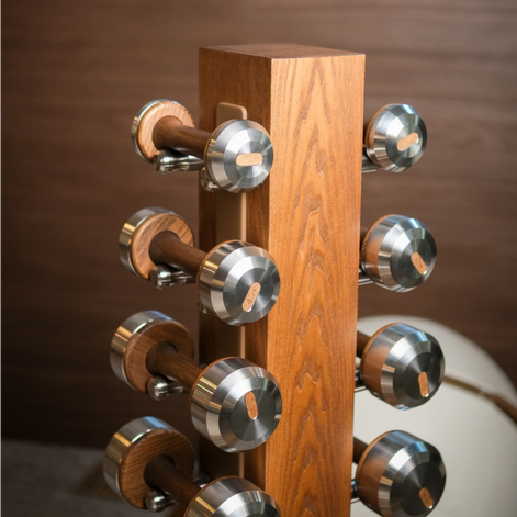 PENT. COLMIA™ Light Dumbbells Set with Vertical Rack