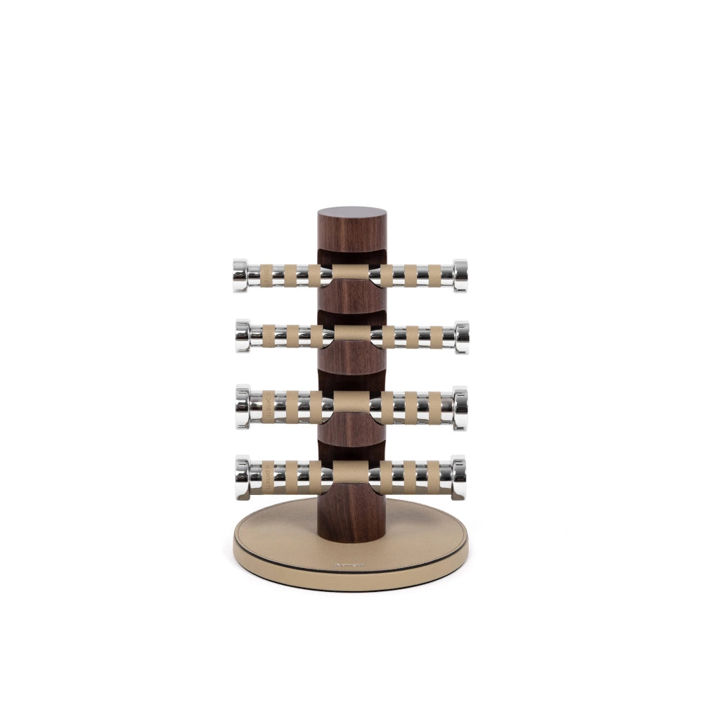 Kit of 4 dumbbells with stand