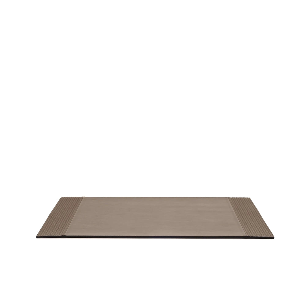 Rectangular placemat with side bands
