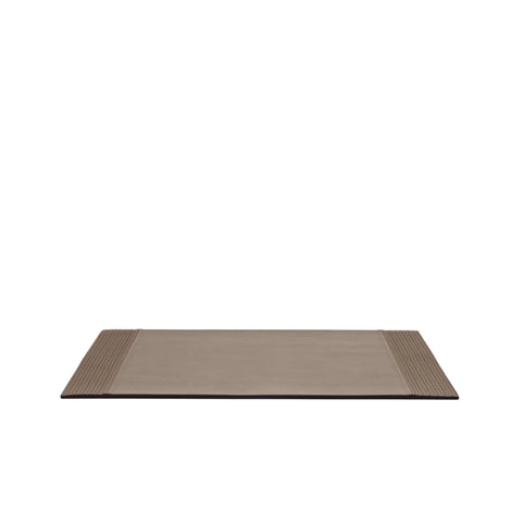 Rectangular placemat with side bands