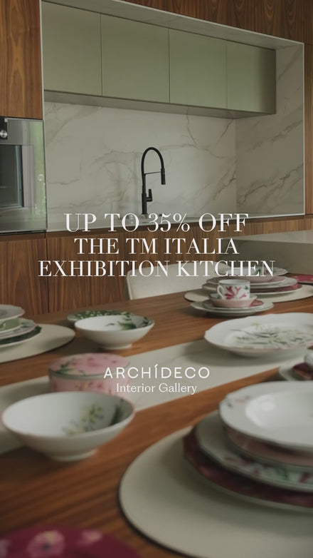 TM Italia custom made kitchen at Archideco Interior Gallery