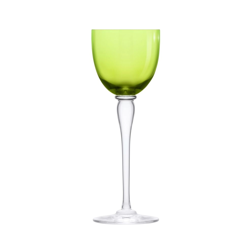 Saint-Louis Amadeus Chartreuse-Green Hock Glass