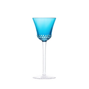 Saint-Louis Apollo Sky-Blue Hock Glass
