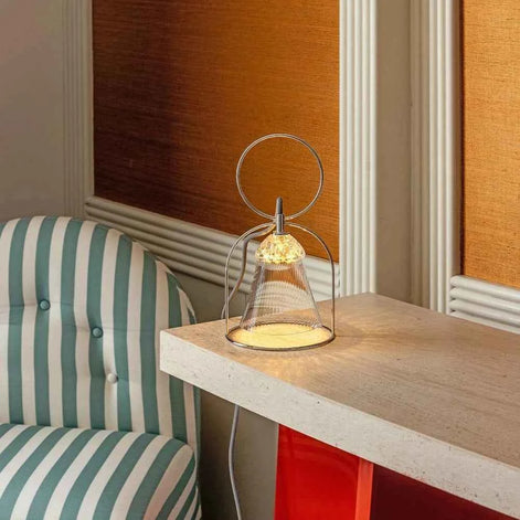 Saint-Louis Apollo Crystal Pendant Light Chartreuse-Green
