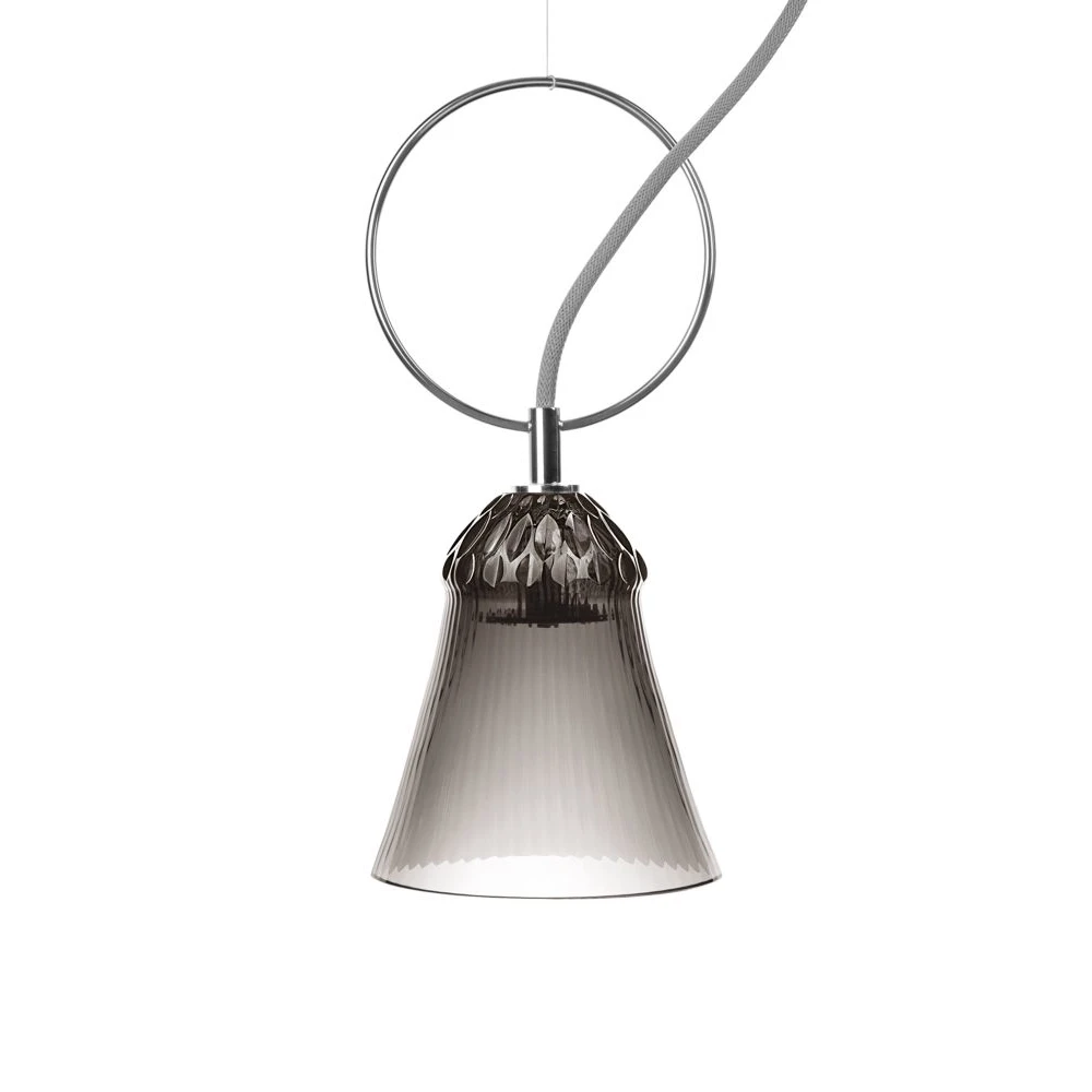 Saint-Louis Apollo Crystal Pendant Light Flannel-Grey