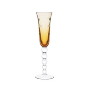 Saint-Louis Amber Champagne Flute