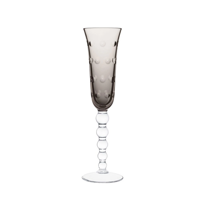 Saint-Louis Flannel-Grey Champagne Flute