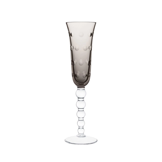Saint-Louis Flannel-Grey Champagne Flute