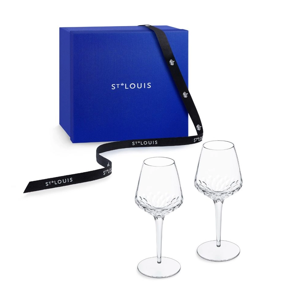 Saint-Louis Folia Set of Two Water Glasses