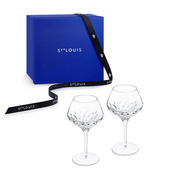 Saint-Louis Folia Set of 2 wine glasses