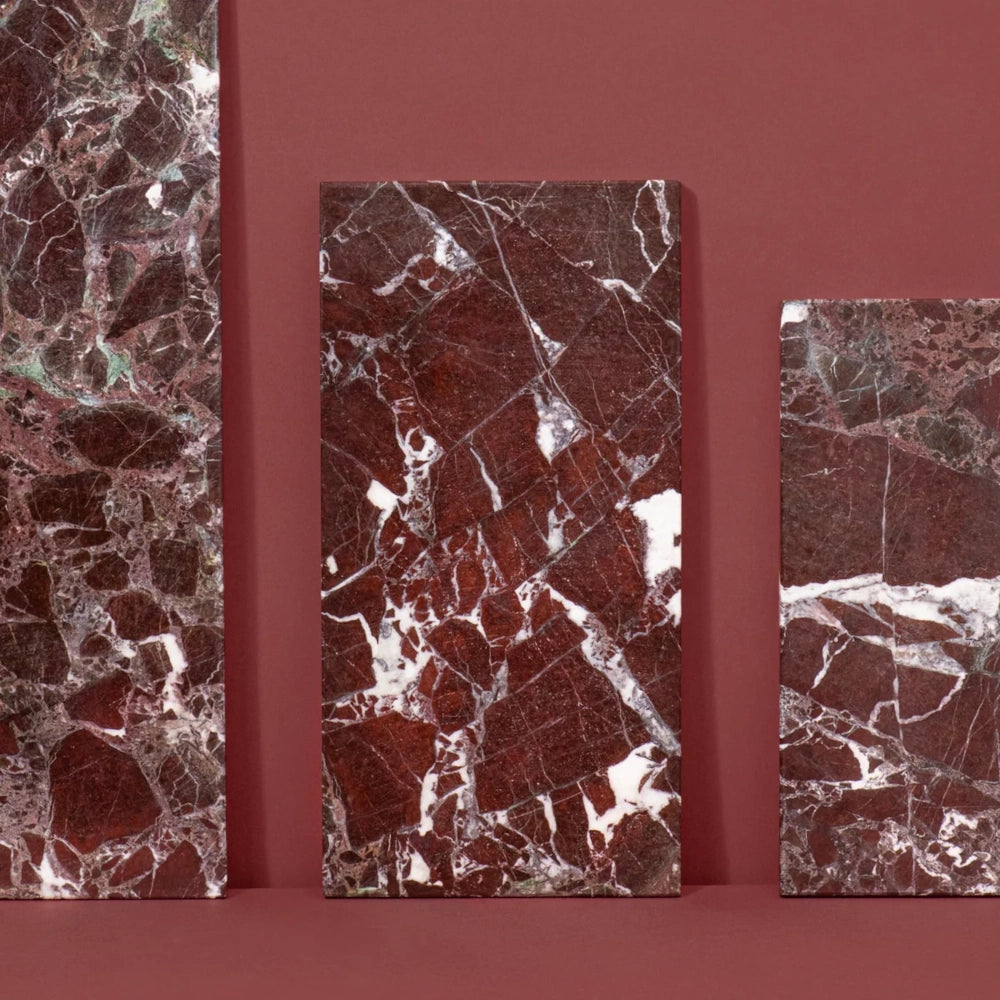 Burgundy Marble Rectangular Board (M)