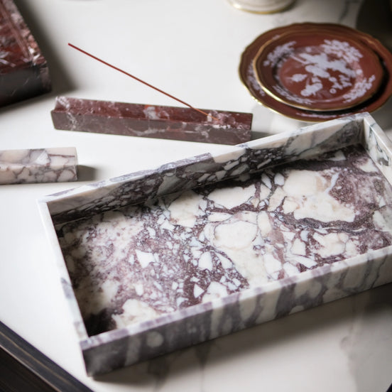 Calacatta Marble Rectangular Tray