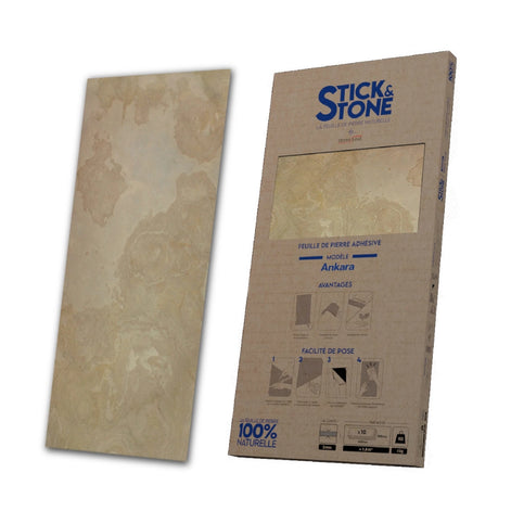 StoneLeaf Stick&Stone Ankara Cladding Pack of 10 Sheets