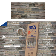 StoneLeaf Stick&Stone Goa Pack of 10 Sheets