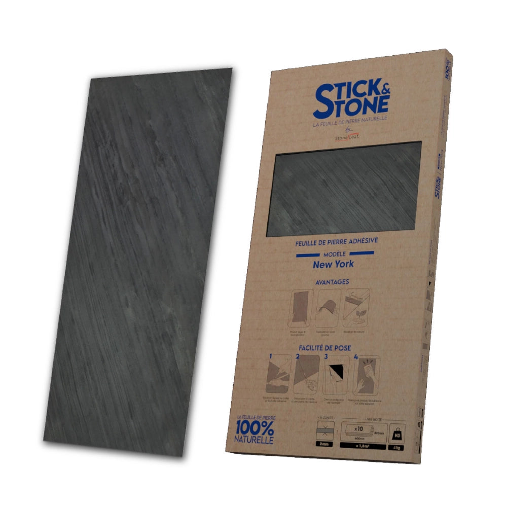 StoneLeaf Stick&Stone New York Pack of 10 Sheets
