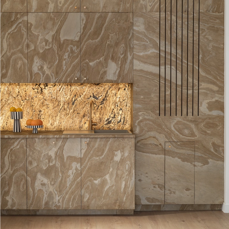 StoneLeaf Translucent Ankara Natural Stone Sheet