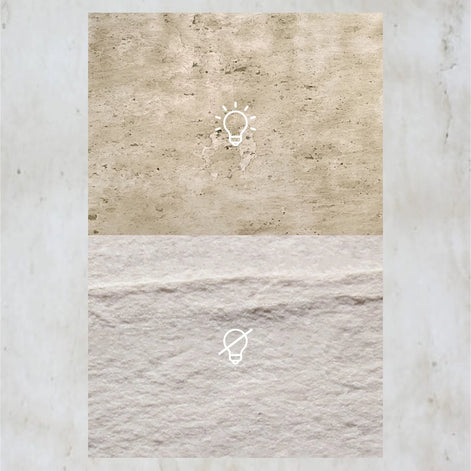 StoneLeaf Translucent Helsinki Natural Stone Sheet