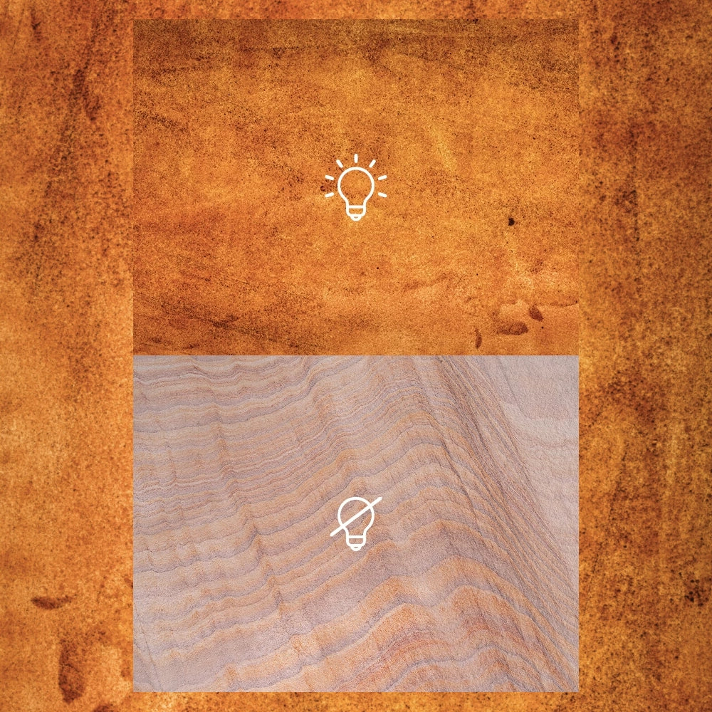StoneLeaf Translucent Luxor Natural Stone Sheet