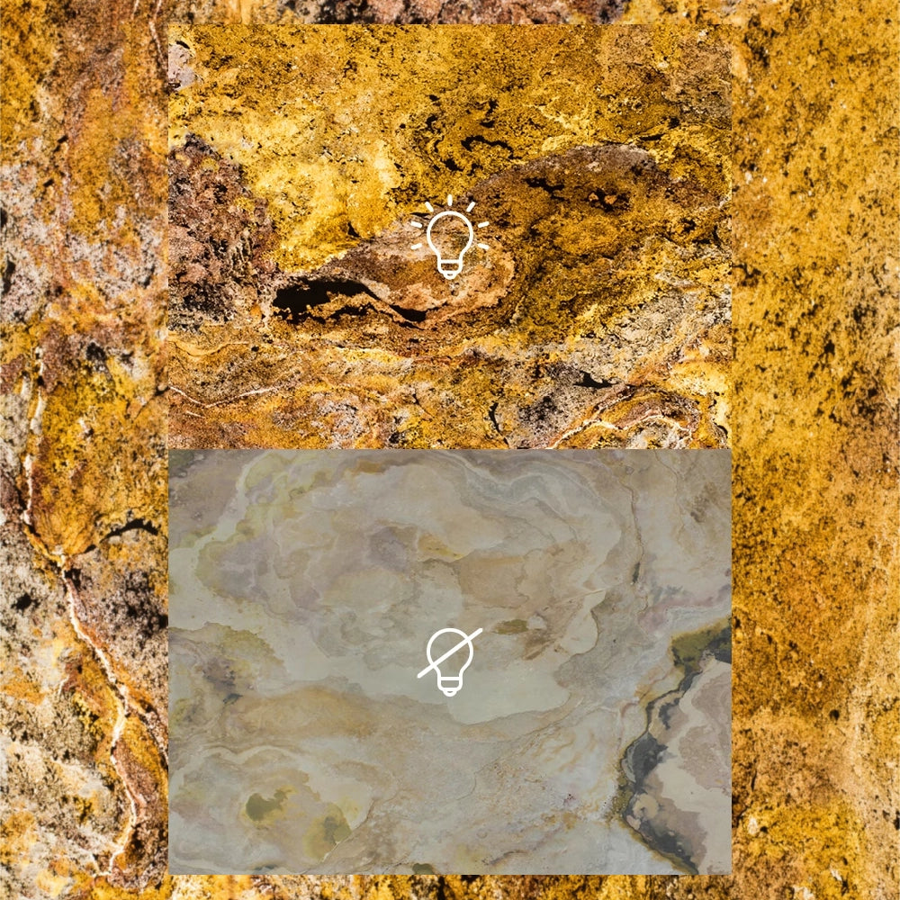 StoneLeaf Translucent Prague Natural Stone Sheet