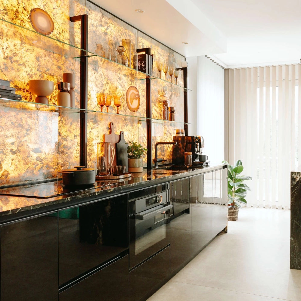 StoneLeaf Translucent Prague Natural Stone Sheet