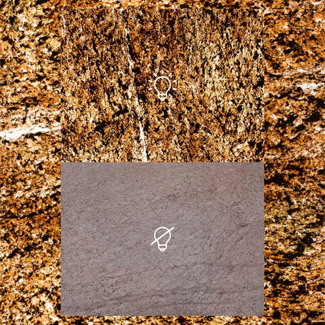 StoneLeaf Translucent Saint Tropez Natural Stone Sheet